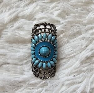 Navajo Turquois Cluster‎ Costume Jewelry Ring